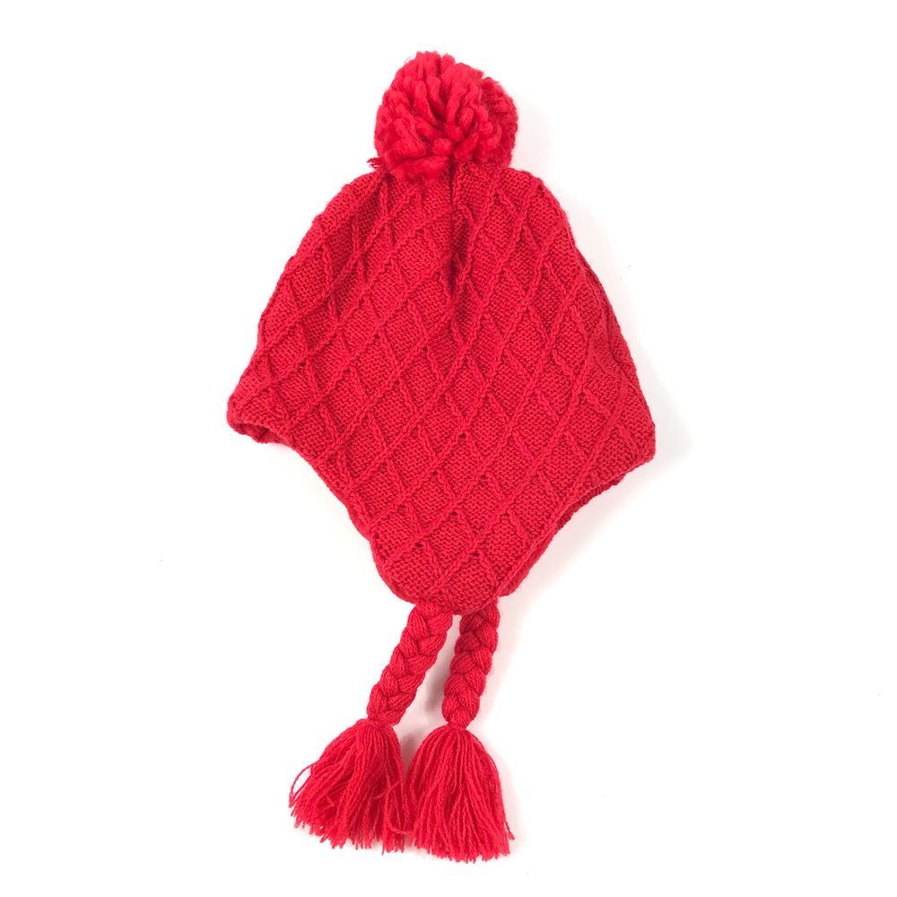 Toddler Unisex Beanie with Pom